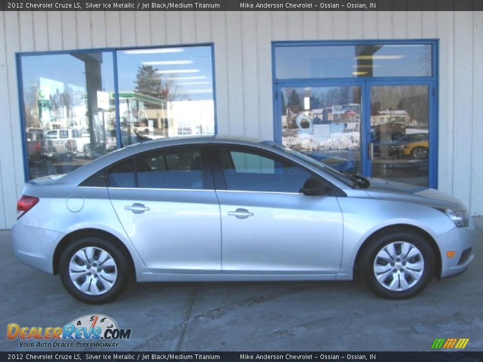 2012 Chevrolet Cruze LS Silver Ice Metallic / Jet Black/Medium Titanium Photo #2