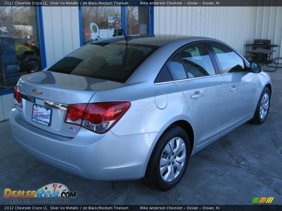 2012 Chevrolet Cruze LS Silver Ice Metallic / Jet Black/Medium Titanium Photo #3