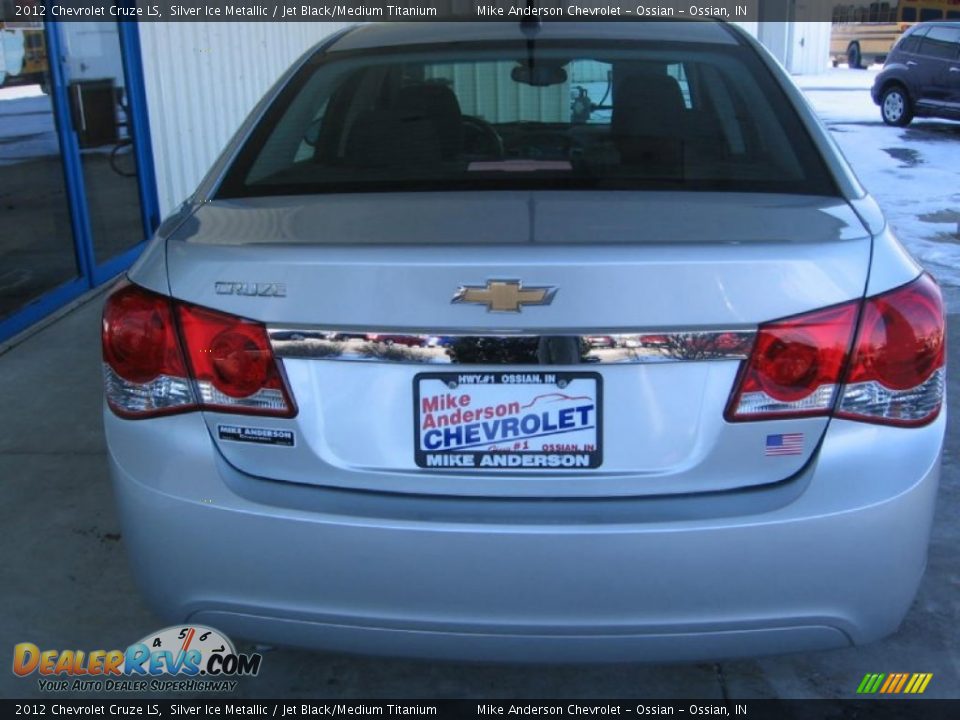 2012 Chevrolet Cruze LS Silver Ice Metallic / Jet Black/Medium Titanium Photo #4