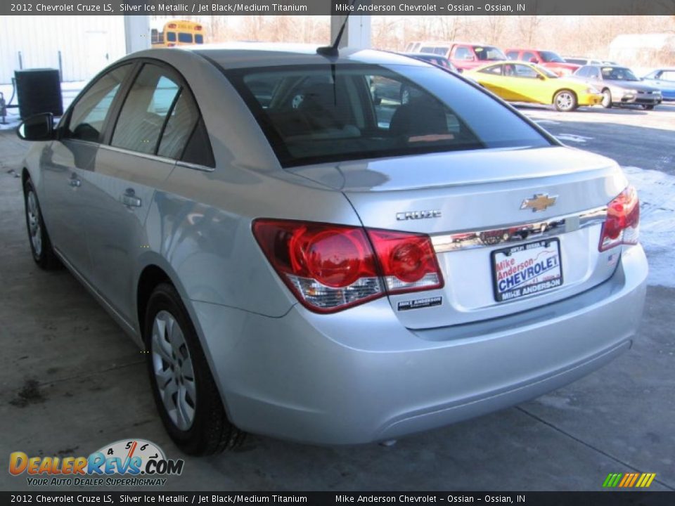 2012 Chevrolet Cruze LS Silver Ice Metallic / Jet Black/Medium Titanium Photo #5