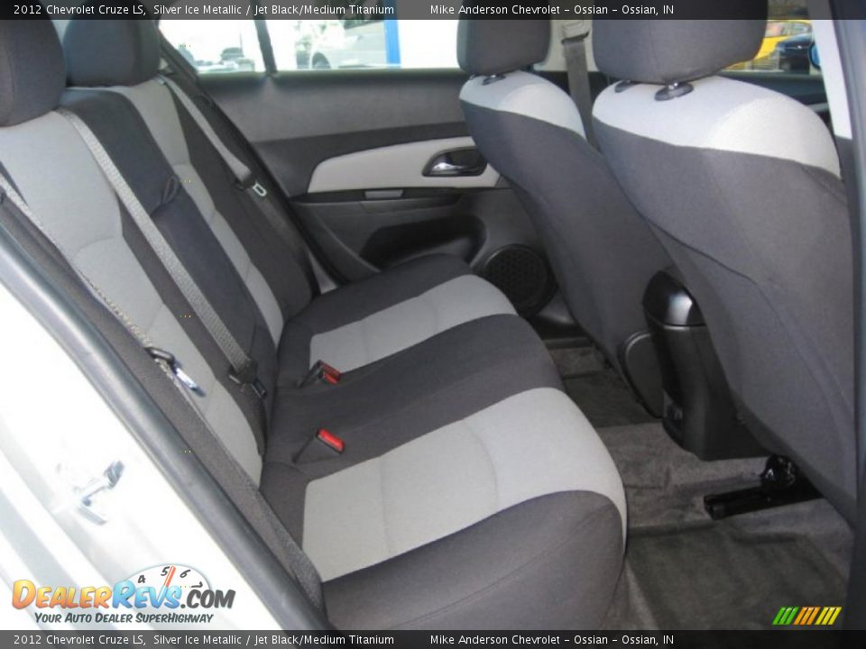 2012 Chevrolet Cruze LS Silver Ice Metallic / Jet Black/Medium Titanium Photo #10