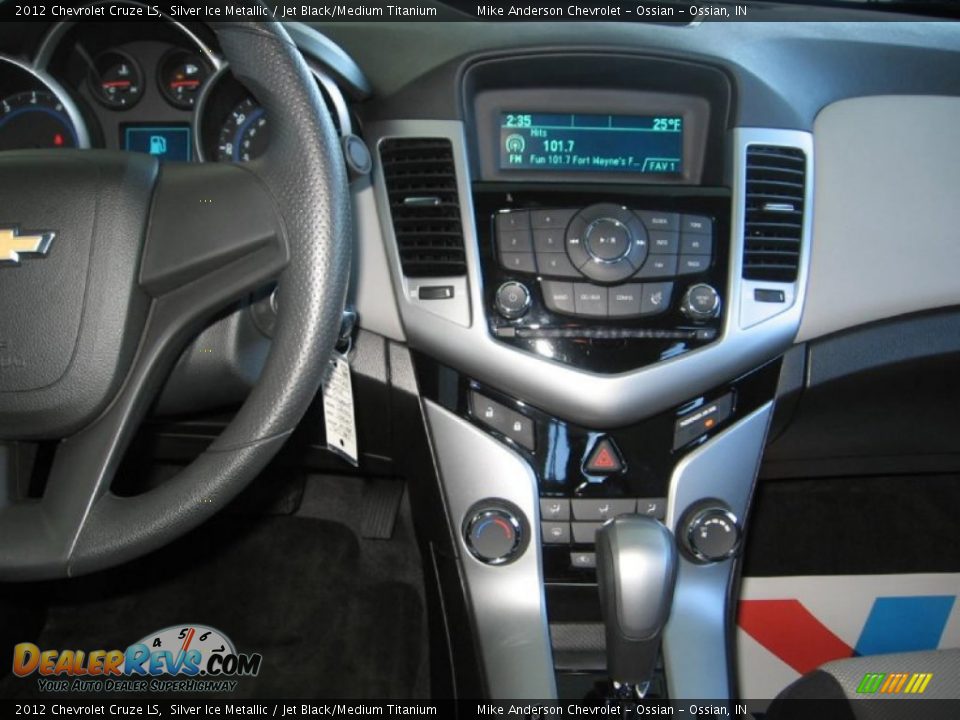 2012 Chevrolet Cruze LS Silver Ice Metallic / Jet Black/Medium Titanium Photo #13
