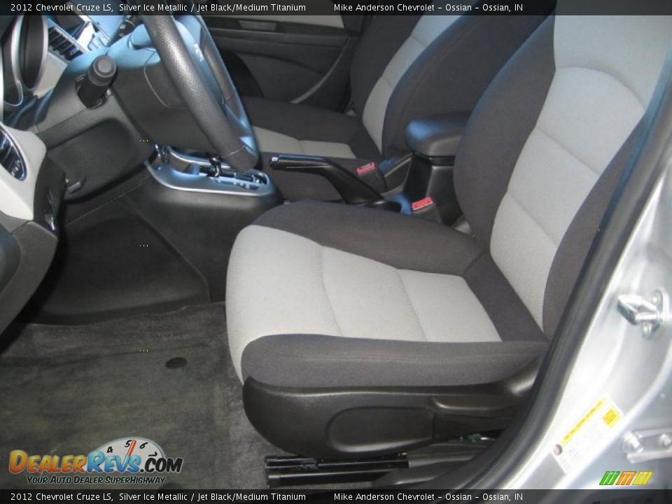 2012 Chevrolet Cruze LS Silver Ice Metallic / Jet Black/Medium Titanium Photo #14