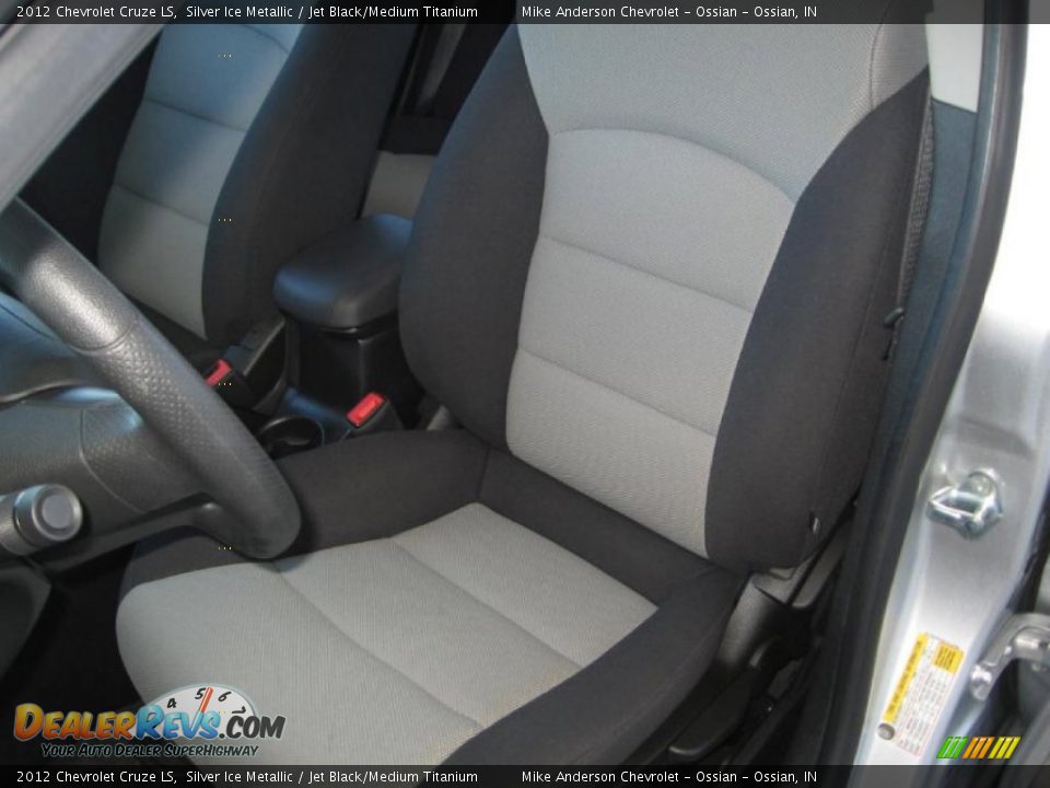 2012 Chevrolet Cruze LS Silver Ice Metallic / Jet Black/Medium Titanium Photo #15