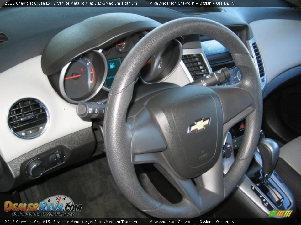 2012 Chevrolet Cruze LS Silver Ice Metallic / Jet Black/Medium Titanium Photo #16