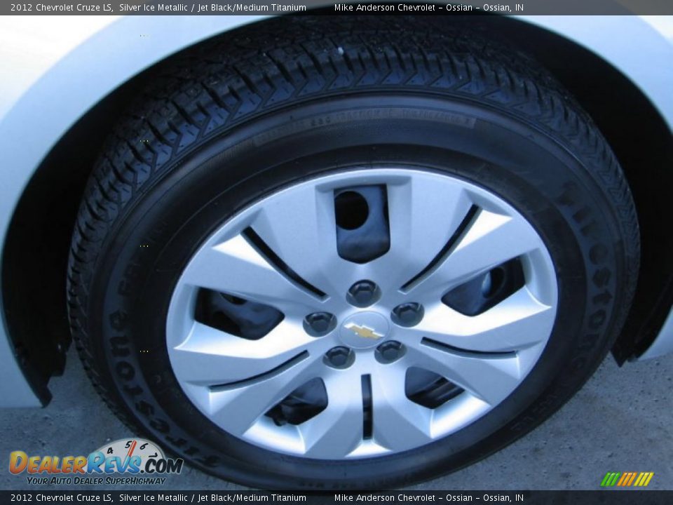 2012 Chevrolet Cruze LS Silver Ice Metallic / Jet Black/Medium Titanium Photo #20