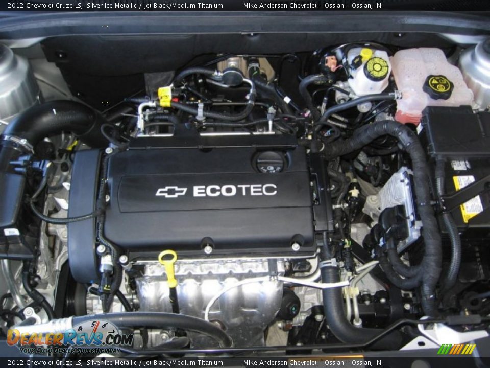2012 Chevrolet Cruze LS Silver Ice Metallic / Jet Black/Medium Titanium Photo #22