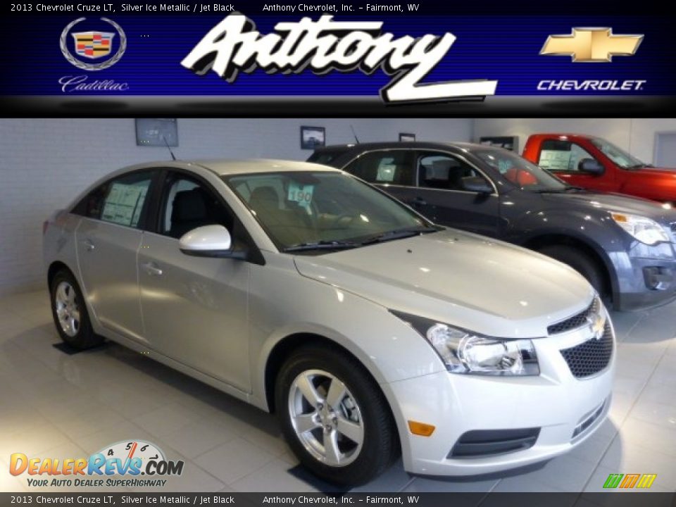 2013 Chevrolet Cruze LT Silver Ice Metallic / Jet Black Photo #1