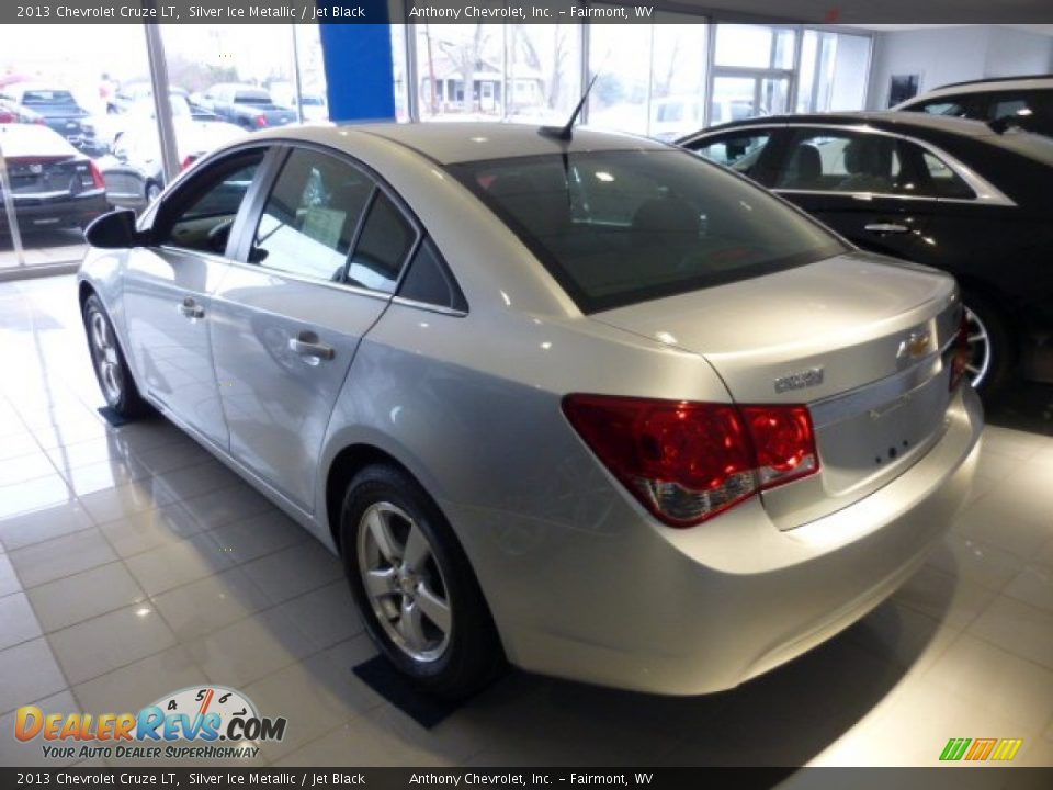 2013 Chevrolet Cruze LT Silver Ice Metallic / Jet Black Photo #4