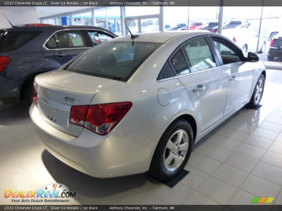 2013 Chevrolet Cruze LT Silver Ice Metallic / Jet Black Photo #6