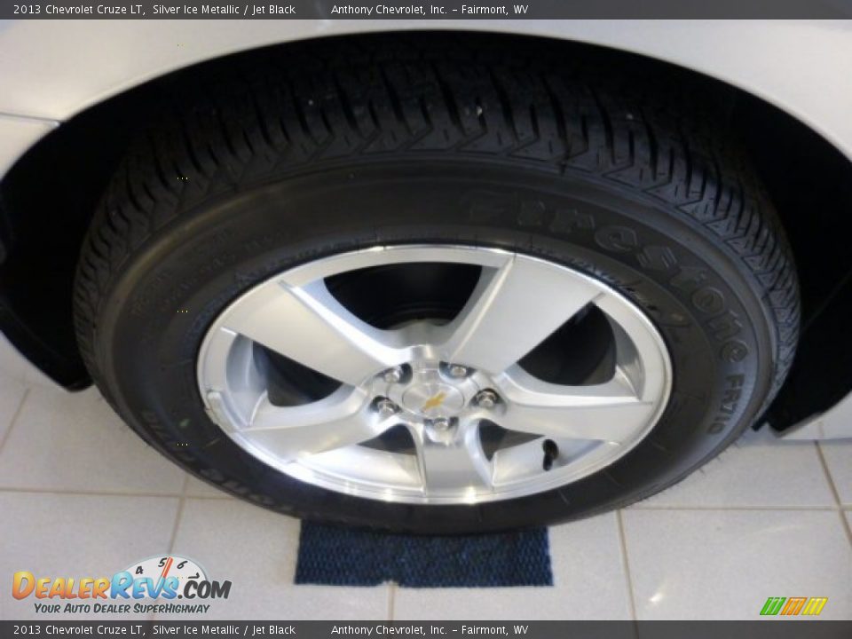 2013 Chevrolet Cruze LT Silver Ice Metallic / Jet Black Photo #7