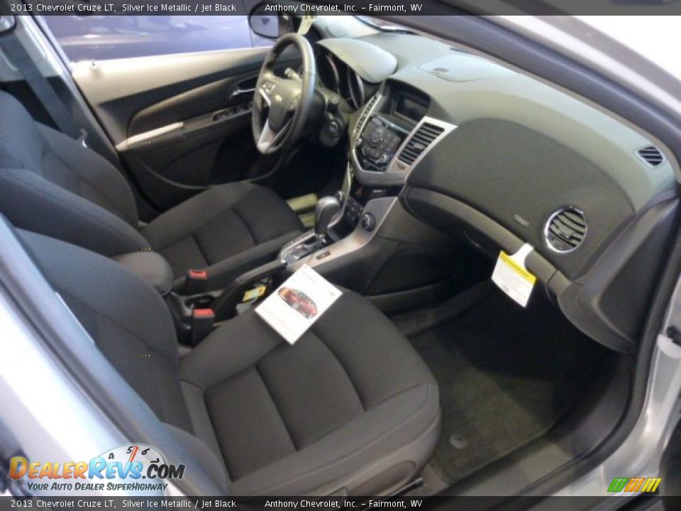 2013 Chevrolet Cruze LT Silver Ice Metallic / Jet Black Photo #8