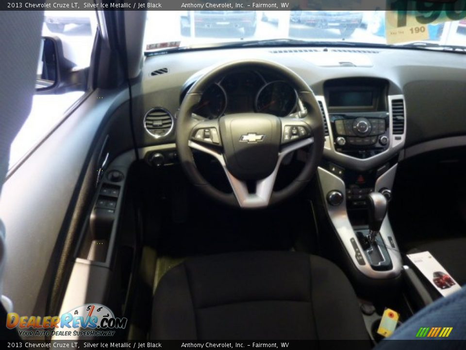 2013 Chevrolet Cruze LT Silver Ice Metallic / Jet Black Photo #14