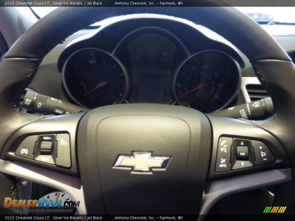 2013 Chevrolet Cruze LT Silver Ice Metallic / Jet Black Photo #18