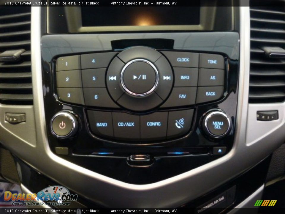 2013 Chevrolet Cruze LT Silver Ice Metallic / Jet Black Photo #19