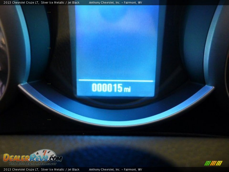 2013 Chevrolet Cruze LT Silver Ice Metallic / Jet Black Photo #20