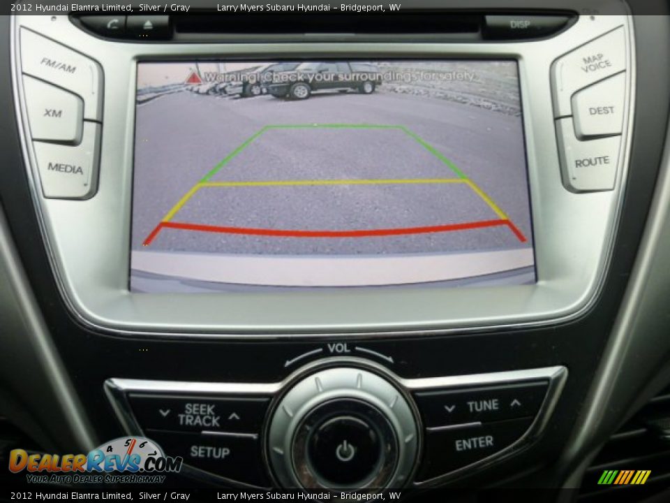 2012 Hyundai Elantra Limited Silver / Gray Photo #19