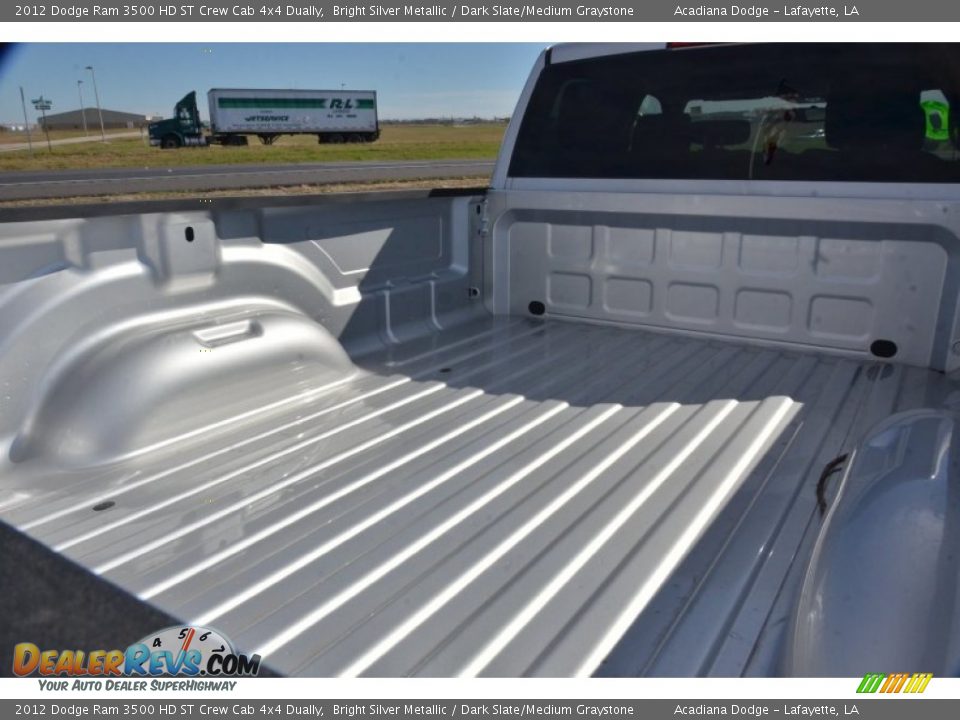2012 Dodge Ram 3500 HD ST Crew Cab 4x4 Dually Bright Silver Metallic / Dark Slate/Medium Graystone Photo #10