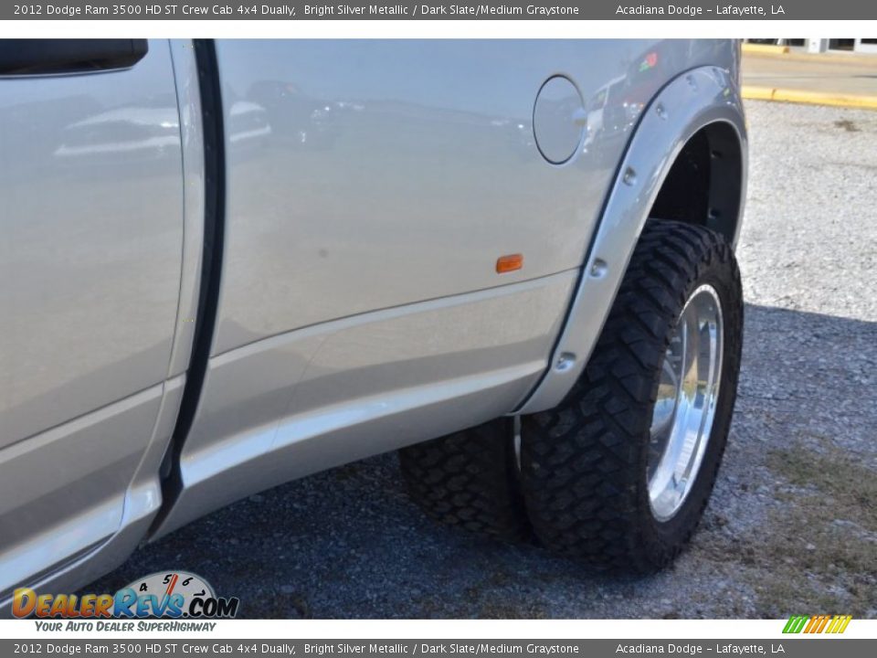 2012 Dodge Ram 3500 HD ST Crew Cab 4x4 Dually Bright Silver Metallic / Dark Slate/Medium Graystone Photo #17