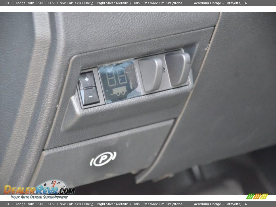 2012 Dodge Ram 3500 HD ST Crew Cab 4x4 Dually Bright Silver Metallic / Dark Slate/Medium Graystone Photo #22