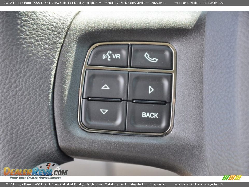 2012 Dodge Ram 3500 HD ST Crew Cab 4x4 Dually Bright Silver Metallic / Dark Slate/Medium Graystone Photo #24