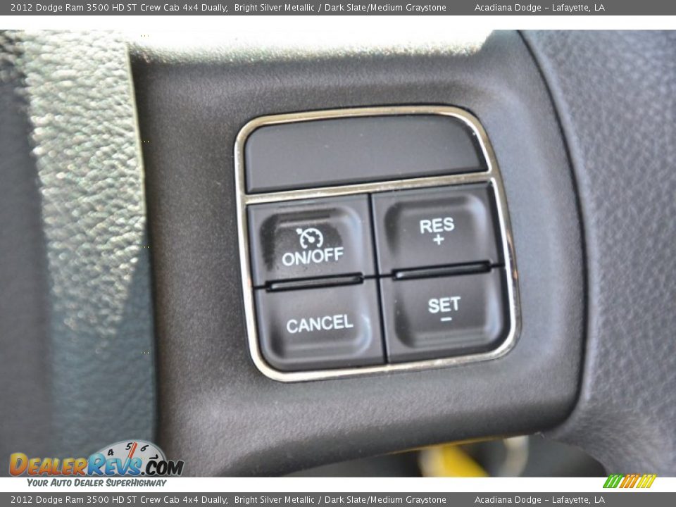 2012 Dodge Ram 3500 HD ST Crew Cab 4x4 Dually Bright Silver Metallic / Dark Slate/Medium Graystone Photo #25