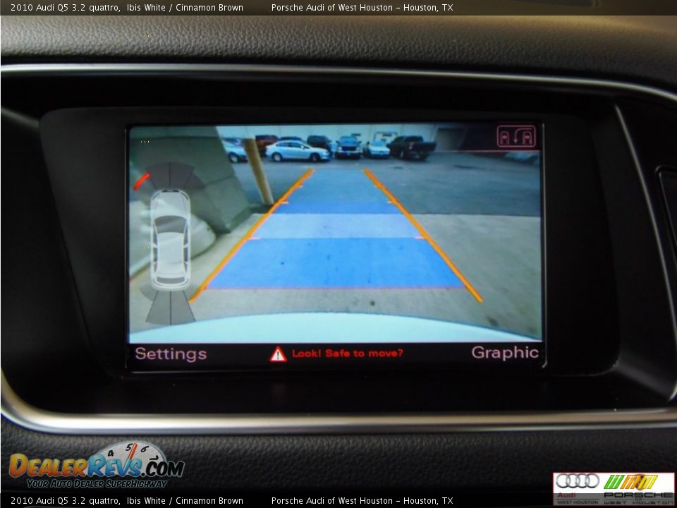 2010 Audi Q5 3.2 quattro Ibis White / Cinnamon Brown Photo #10