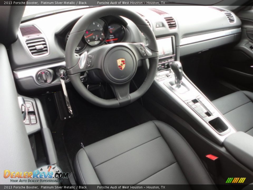 Black Interior - 2013 Porsche Boxster  Photo #9