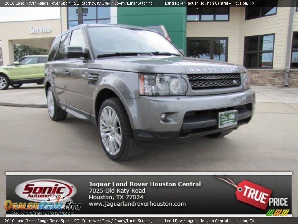 2010 Land Rover Range Rover Sport HSE Stornoway Grey / Ebony/Lunar Stitching Photo #1