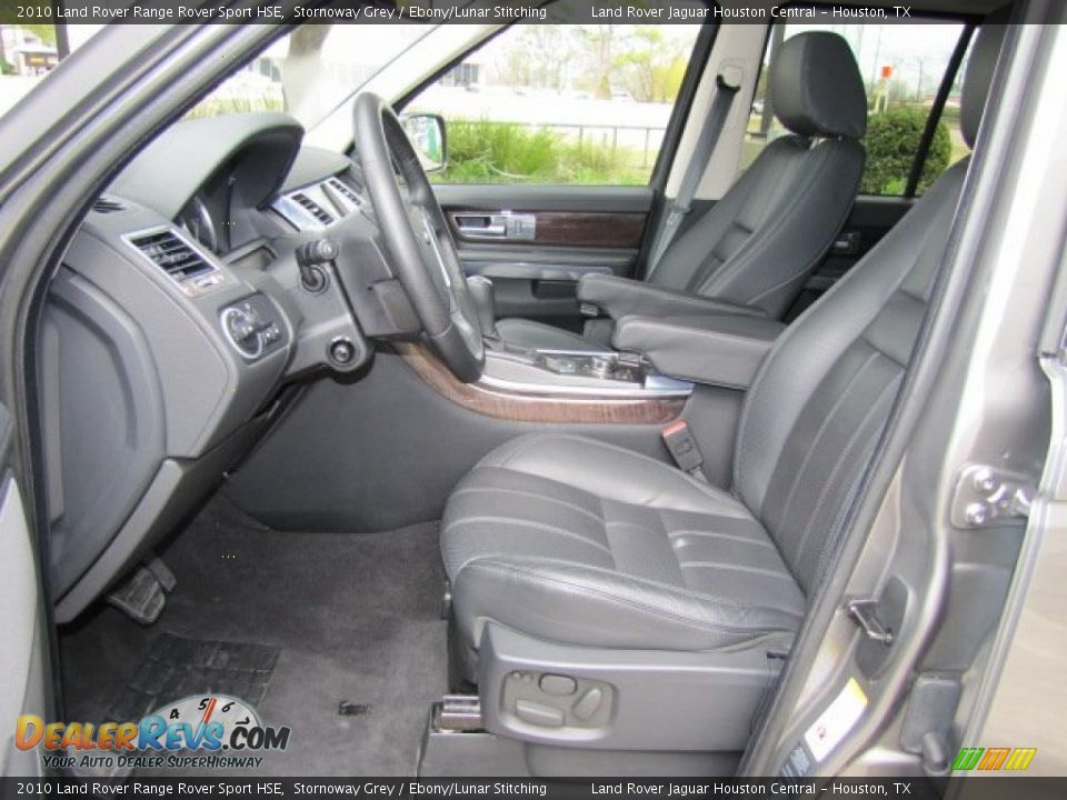 2010 Land Rover Range Rover Sport HSE Stornoway Grey / Ebony/Lunar Stitching Photo #2
