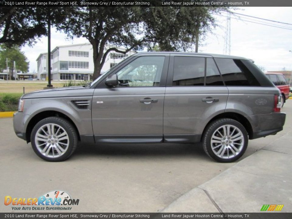 2010 Land Rover Range Rover Sport HSE Stornoway Grey / Ebony/Lunar Stitching Photo #7