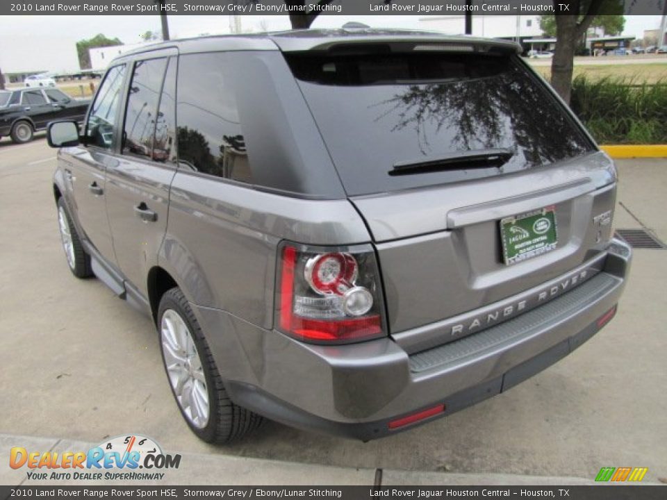 2010 Land Rover Range Rover Sport HSE Stornoway Grey / Ebony/Lunar Stitching Photo #8