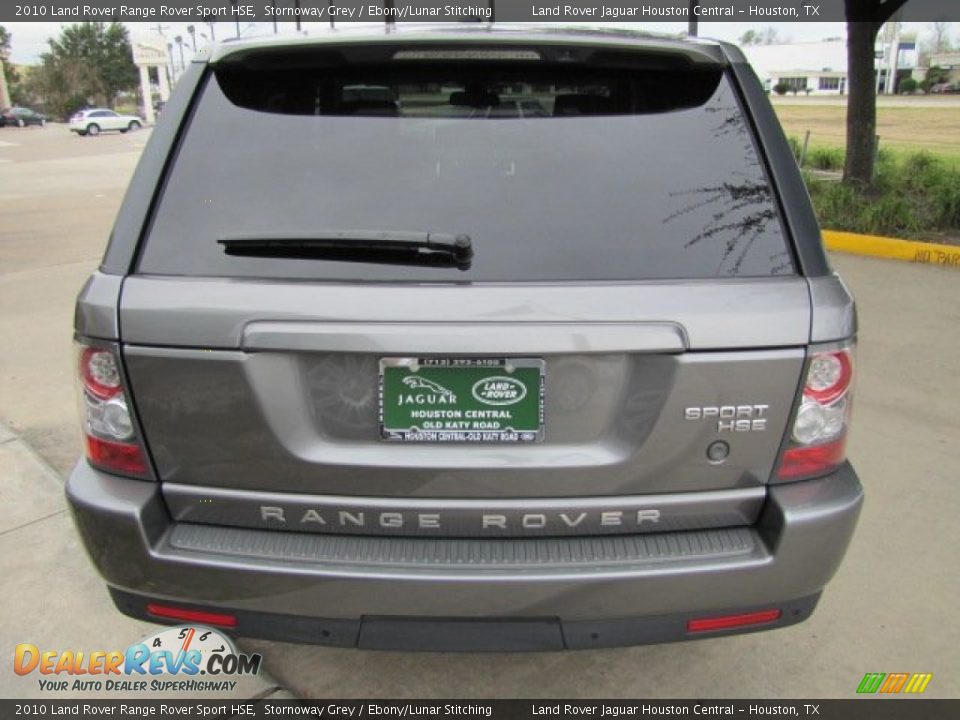 2010 Land Rover Range Rover Sport HSE Stornoway Grey / Ebony/Lunar Stitching Photo #9