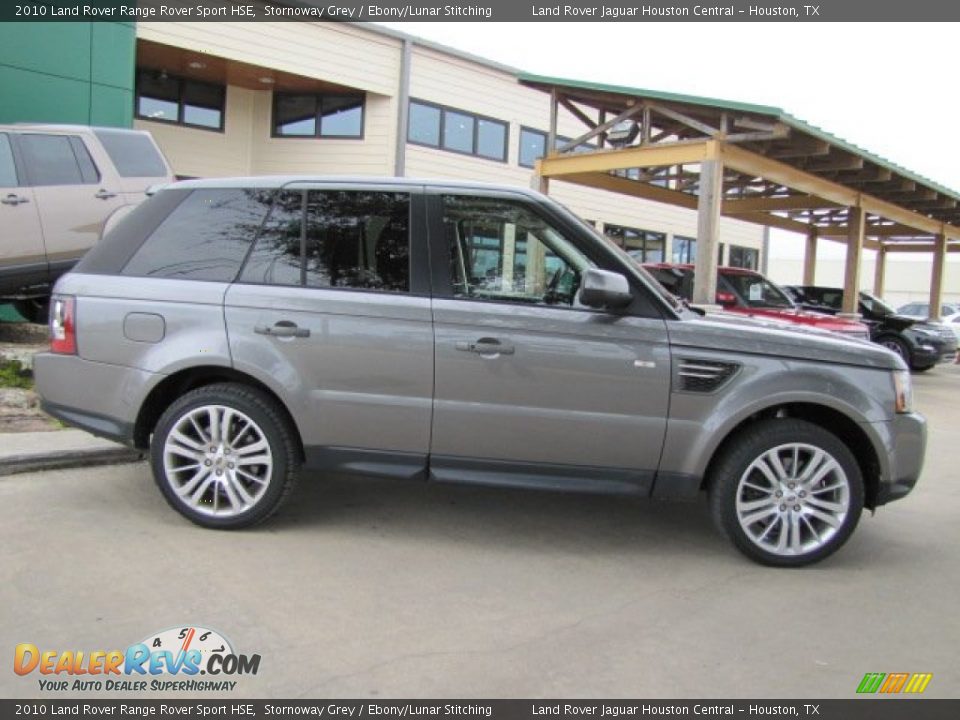2010 Land Rover Range Rover Sport HSE Stornoway Grey / Ebony/Lunar Stitching Photo #11