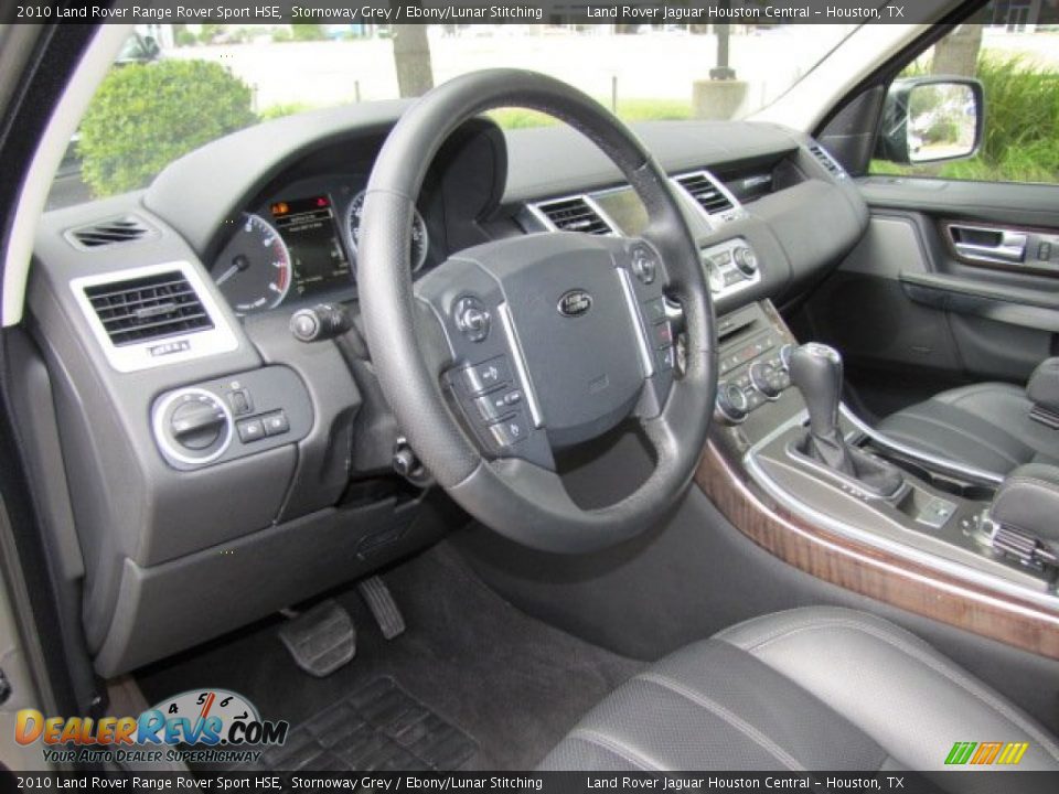 2010 Land Rover Range Rover Sport HSE Stornoway Grey / Ebony/Lunar Stitching Photo #12