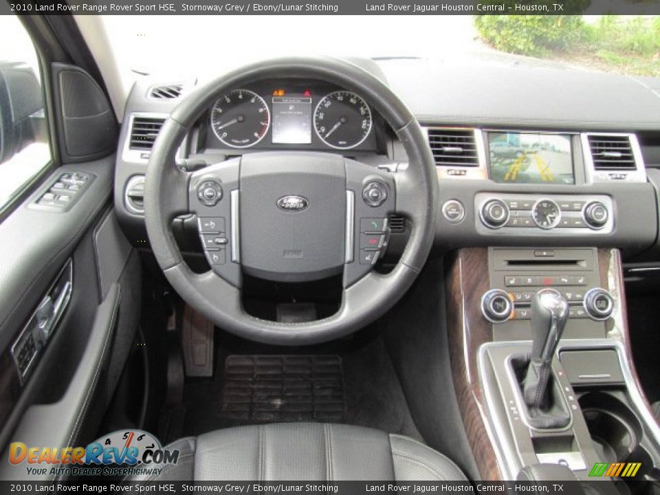 2010 Land Rover Range Rover Sport HSE Stornoway Grey / Ebony/Lunar Stitching Photo #13