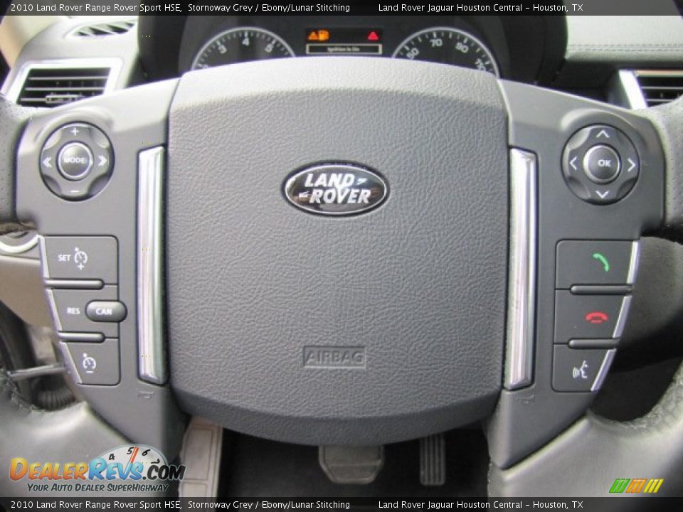 2010 Land Rover Range Rover Sport HSE Stornoway Grey / Ebony/Lunar Stitching Photo #14