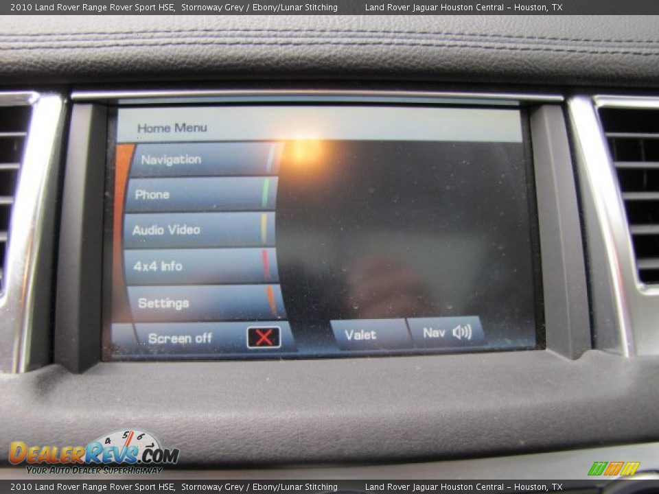 2010 Land Rover Range Rover Sport HSE Stornoway Grey / Ebony/Lunar Stitching Photo #17