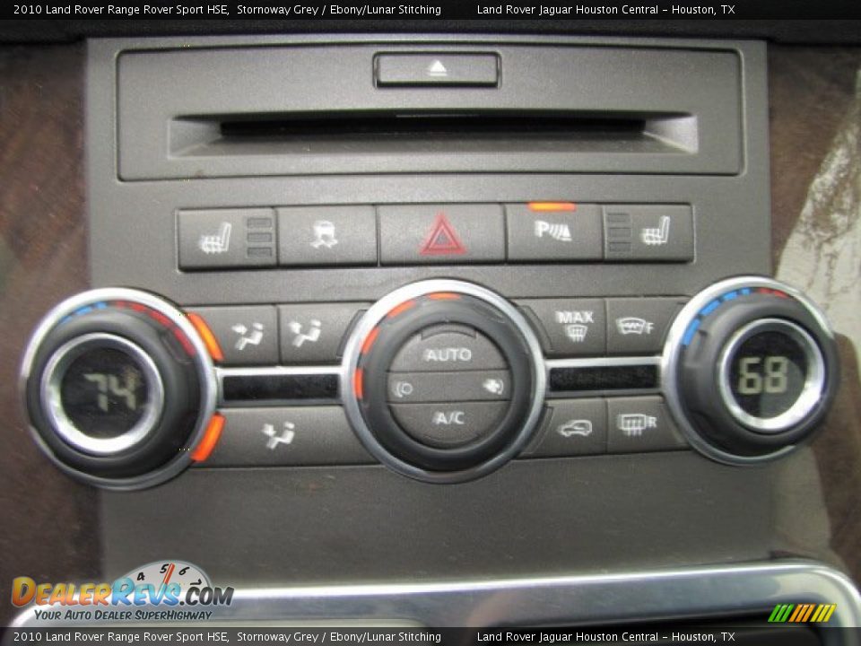 2010 Land Rover Range Rover Sport HSE Stornoway Grey / Ebony/Lunar Stitching Photo #21