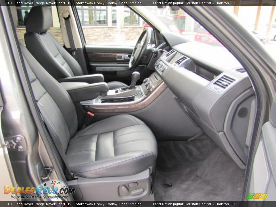 2010 Land Rover Range Rover Sport HSE Stornoway Grey / Ebony/Lunar Stitching Photo #22