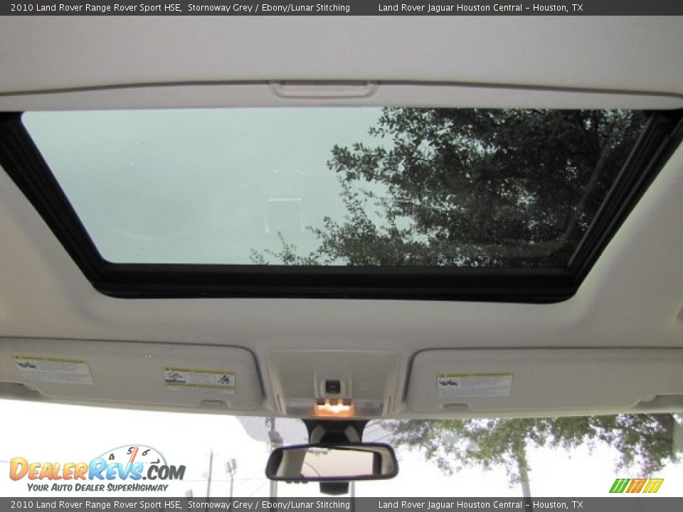 2010 Land Rover Range Rover Sport HSE Stornoway Grey / Ebony/Lunar Stitching Photo #32