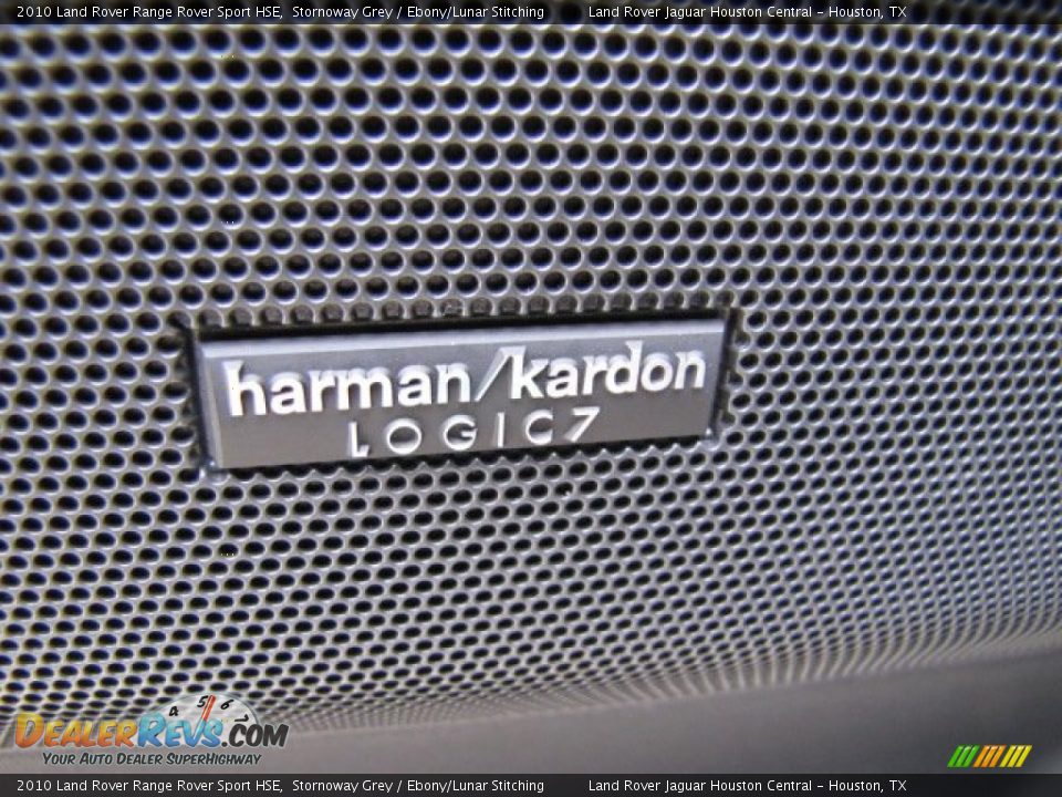 2010 Land Rover Range Rover Sport HSE Stornoway Grey / Ebony/Lunar Stitching Photo #33