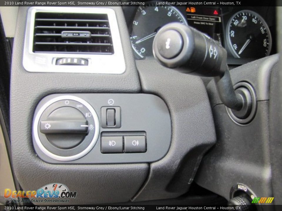2010 Land Rover Range Rover Sport HSE Stornoway Grey / Ebony/Lunar Stitching Photo #35
