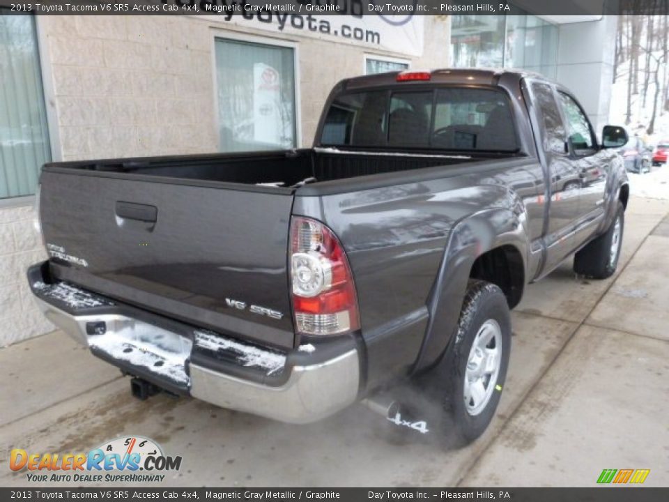 2013 Toyota Tacoma V6 SR5 Access Cab 4x4 Magnetic Gray Metallic / Graphite Photo #2