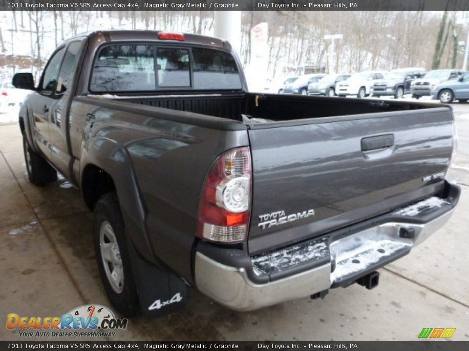 2013 Toyota Tacoma V6 SR5 Access Cab 4x4 Magnetic Gray Metallic / Graphite Photo #4