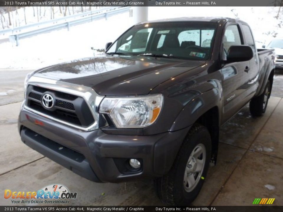 2013 Toyota Tacoma V6 SR5 Access Cab 4x4 Magnetic Gray Metallic / Graphite Photo #5