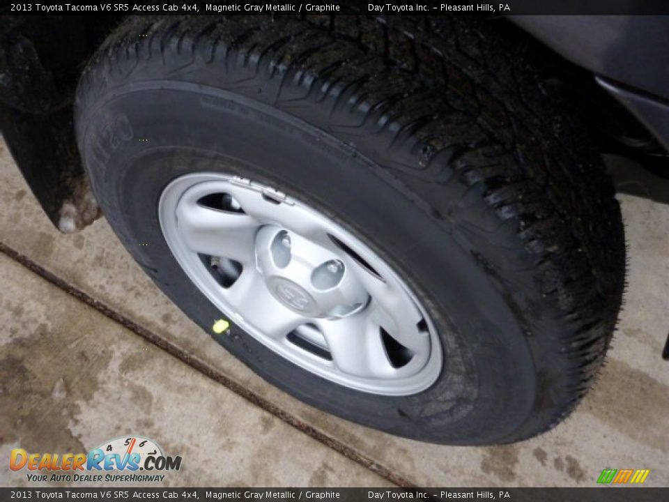 2013 Toyota Tacoma V6 SR5 Access Cab 4x4 Magnetic Gray Metallic / Graphite Photo #8