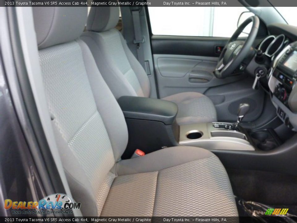 2013 Toyota Tacoma V6 SR5 Access Cab 4x4 Magnetic Gray Metallic / Graphite Photo #9