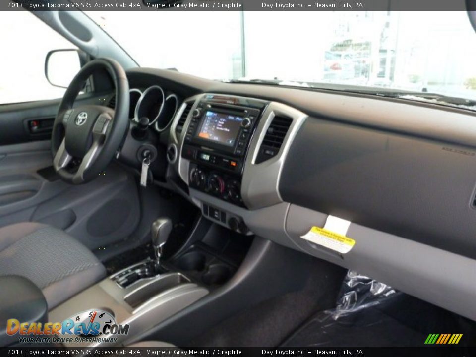 2013 Toyota Tacoma V6 SR5 Access Cab 4x4 Magnetic Gray Metallic / Graphite Photo #10