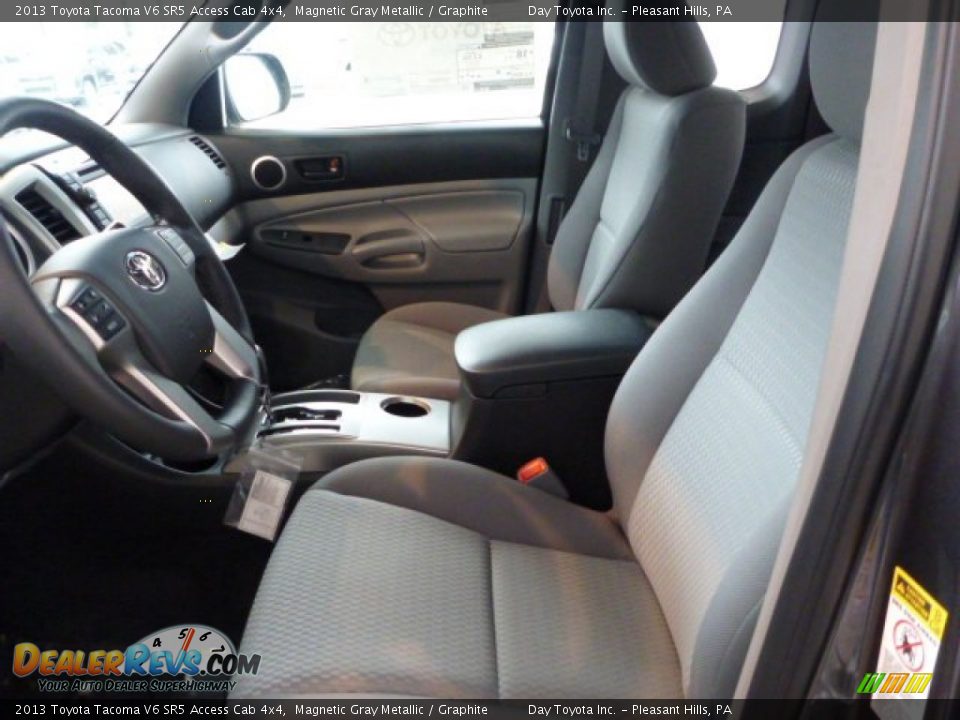 2013 Toyota Tacoma V6 SR5 Access Cab 4x4 Magnetic Gray Metallic / Graphite Photo #13